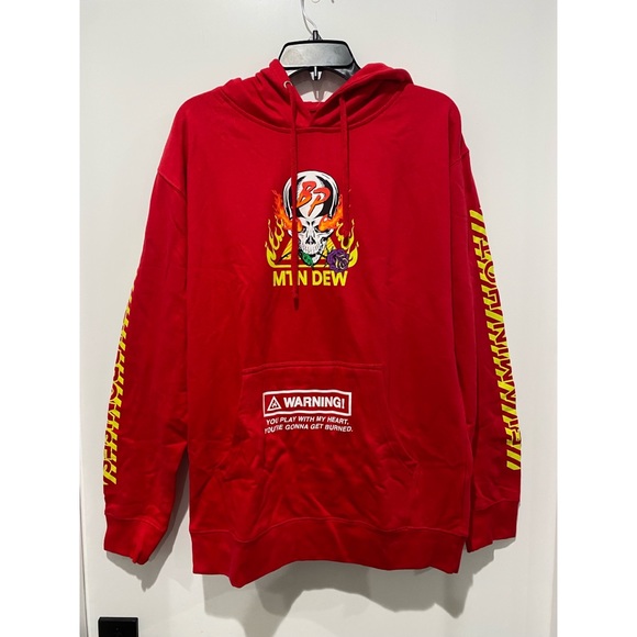 Broken Promises BPXMTN DEW WARNING SIGN HOODIE - Picture 7 of 8